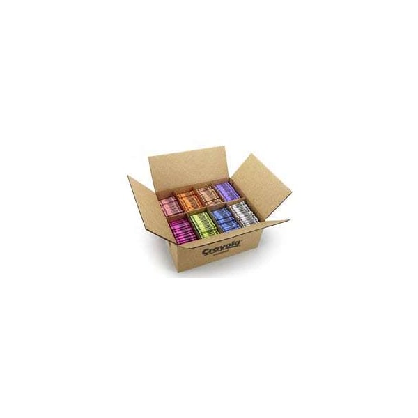 Crayons Regular Eight Colors (Bulk), PK3000